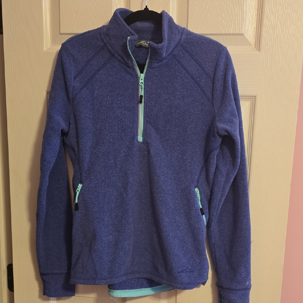 Eddie Bauer‎ Royal Blue Fleece Pullover